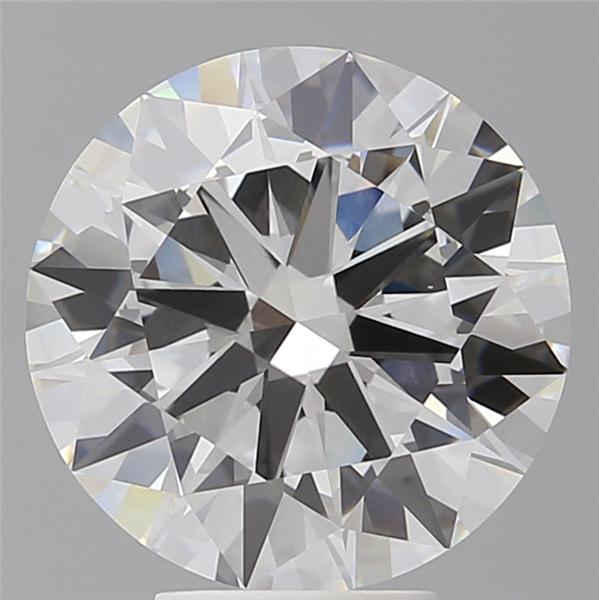 5.55 ct. round Lab Grown Diamond front image