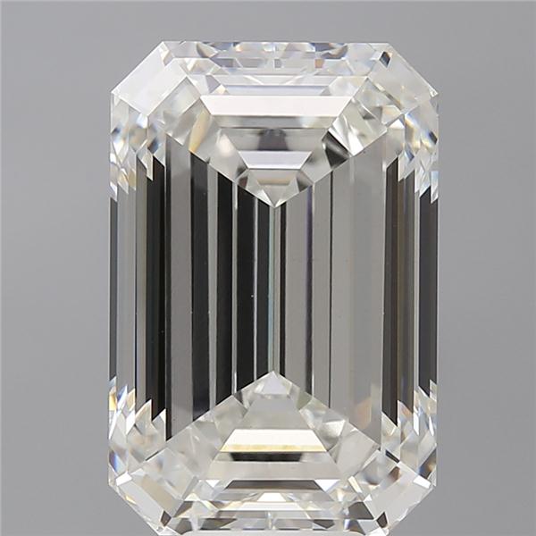 9.51 ct. emerald Lab Grown Diamond front image