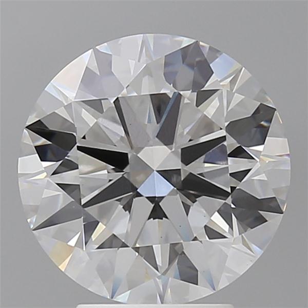 4.10 ct. round Lab Grown Diamond front image