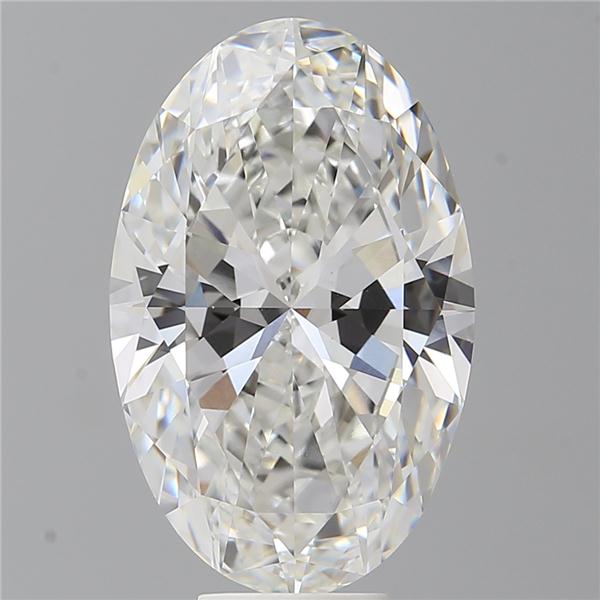 8.59 ct. oval Lab Grown Diamond front image