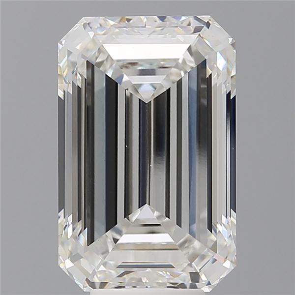 8.09 ct. emerald Lab Grown Diamond front image