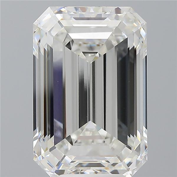 8.56 ct. emerald Lab Grown Diamond front image