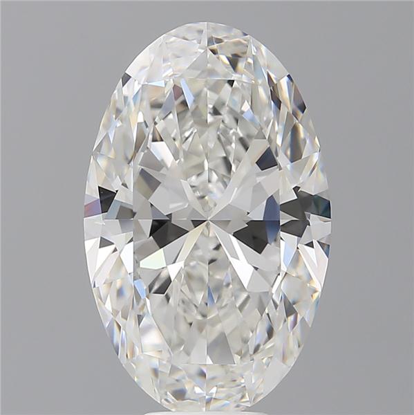 7.56 ct. oval Lab Grown Diamond front image