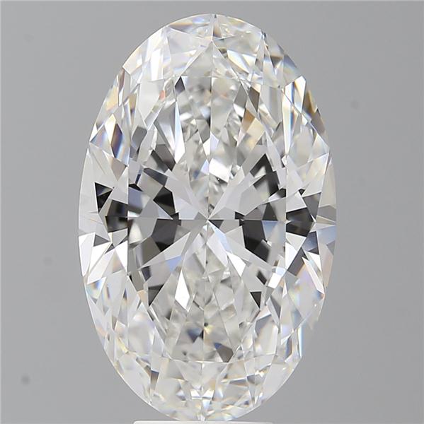 8.07 ct. oval Lab Grown Diamond front image