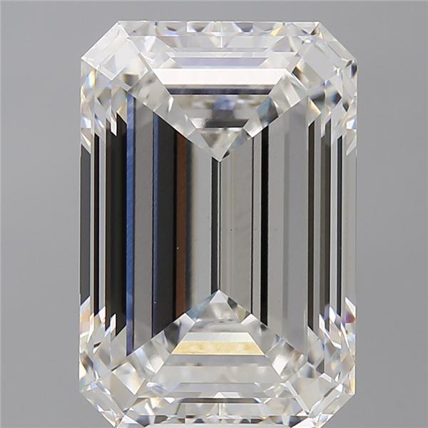 10.59 ct. emerald Lab Grown Diamond front image
