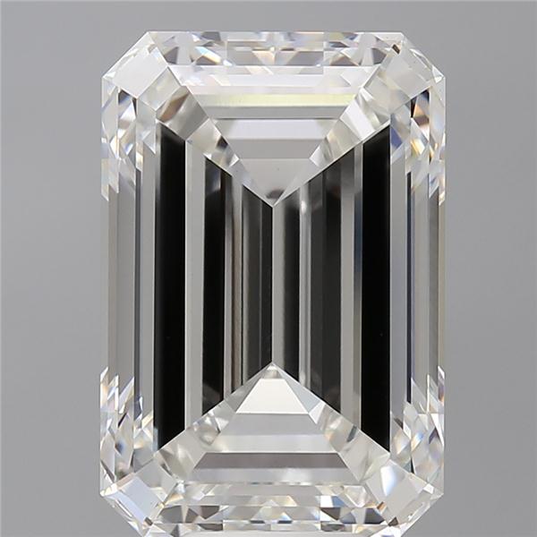 10.54 ct. emerald Lab Grown Diamond front image