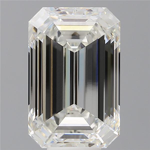 10.53 ct. emerald Lab Grown Diamond front image