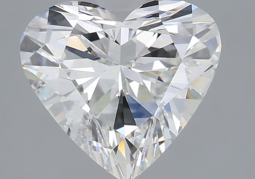 1.55 ct. heart Lab Grown Diamond front image