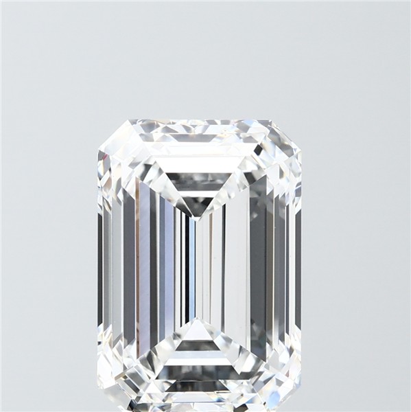 6.05 ct. emerald Lab Grown Diamond front image