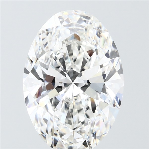 4.07 ct. oval Lab Grown Diamond front image