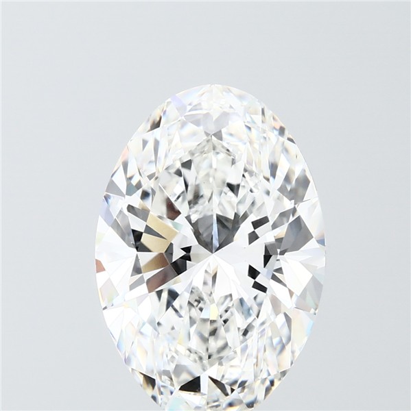 5.09 ct. oval Lab Grown Diamond front image