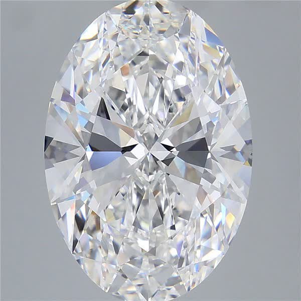 8.13 ct. oval Lab Grown Diamond front image
