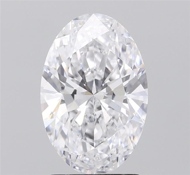 2.08 ct. oval Lab Grown Diamond front image
