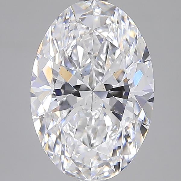 3.07 ct. oval Lab Grown Diamond front image