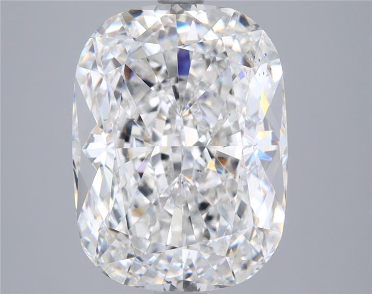 6.54 ct. cushion Lab Grown Diamond front image