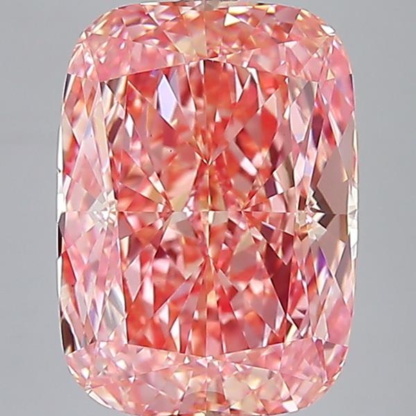 7.02 ct. cushion Lab Grown Diamond front image