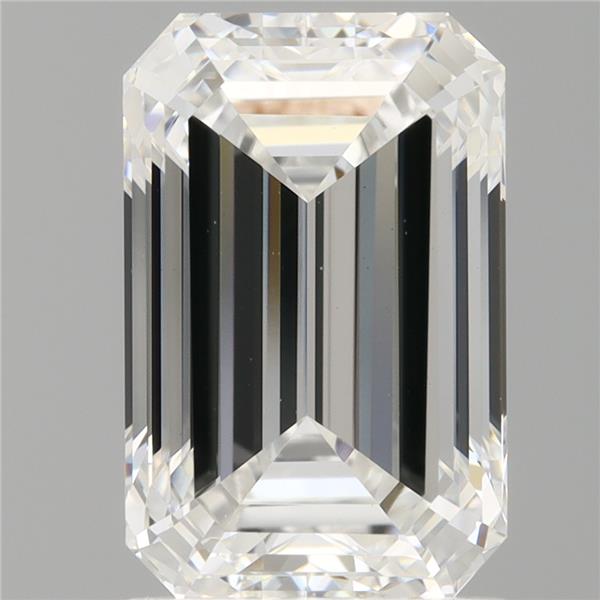 1.99 ct. emerald Lab Grown Diamond front image