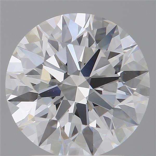 2.60 ct. round Lab Grown Diamond front image