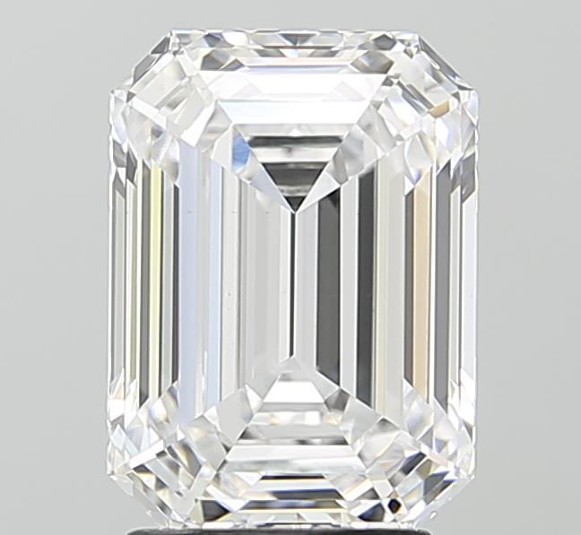 3.02 ct. emerald Lab Grown Diamond front image
