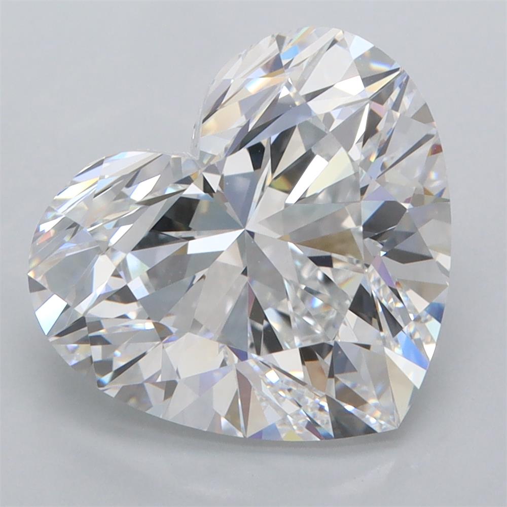 5.45 ct. heart Lab Grown Diamond front image