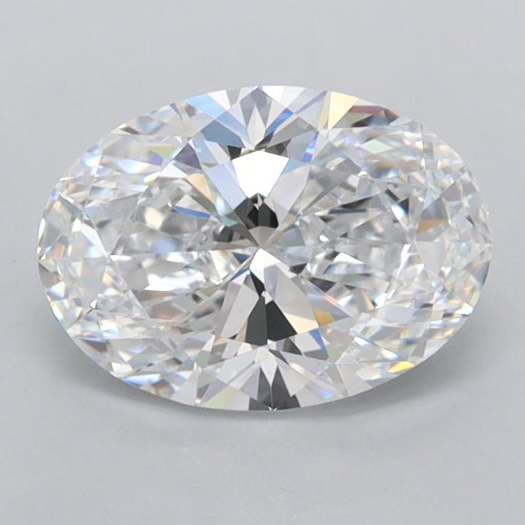 1.30 ct. oval Lab Grown Diamond front image