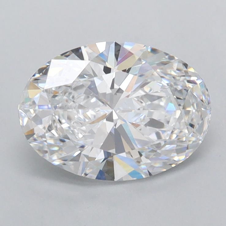 1.28 ct. oval Lab Grown Diamond front image