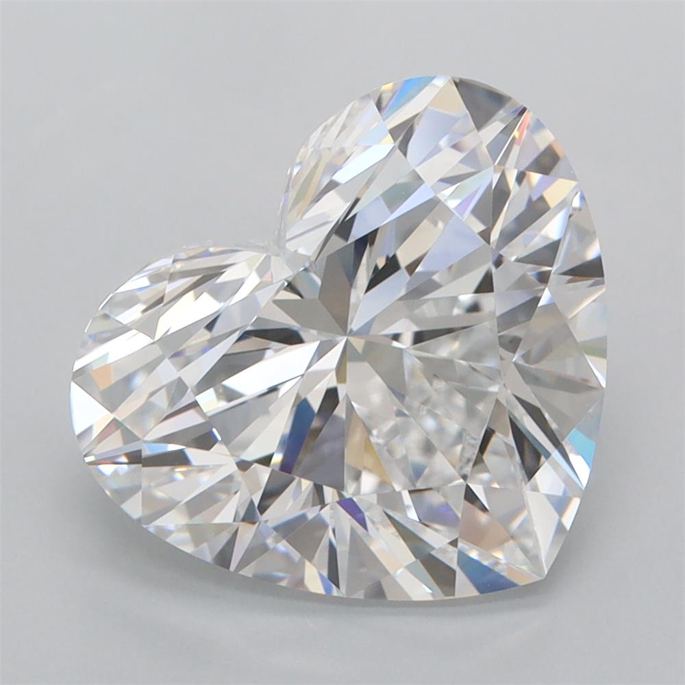 4.65 ct. heart Lab Grown Diamond front image