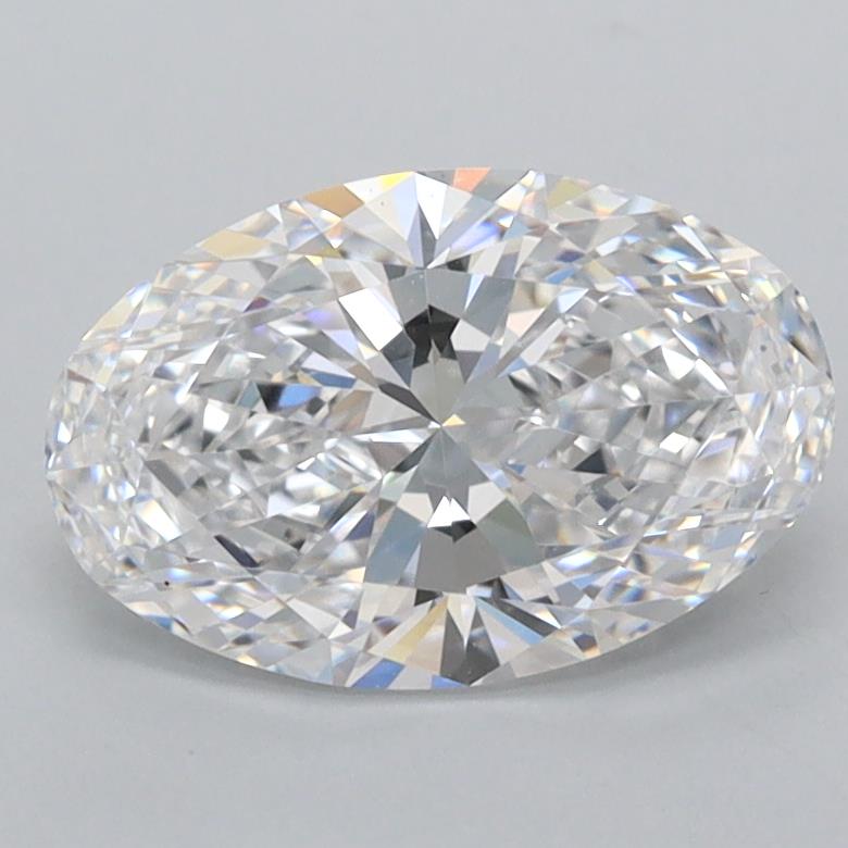 1.56 ct. oval Lab Grown Diamond front image