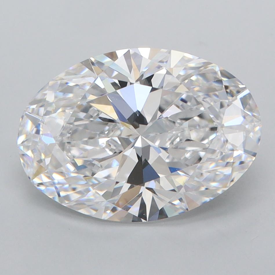 2.93 ct. oval Lab Grown Diamond front image