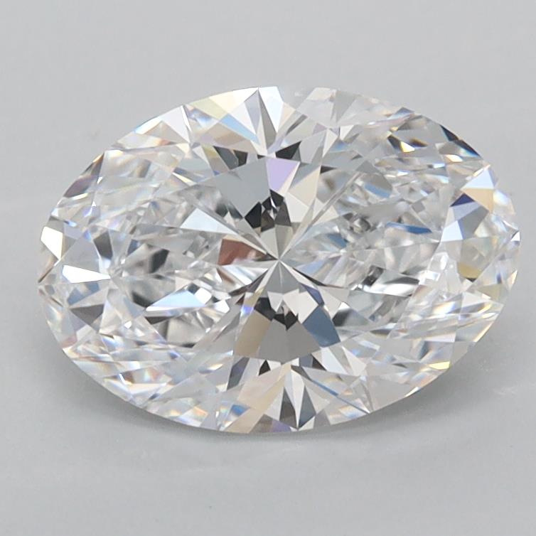1.56 ct. oval Lab Grown Diamond front image
