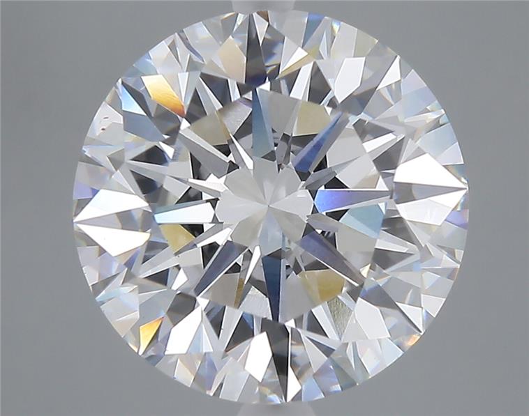 7.04 ct. round Lab Grown Diamond front image