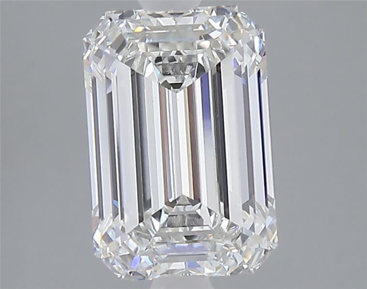 2.60 ct. emerald Lab Grown Diamond front image