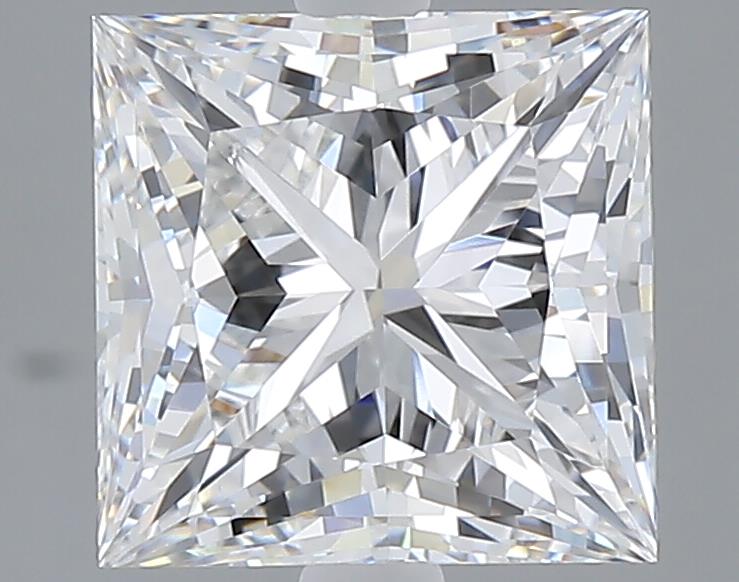 3.28 ct. princess Lab Grown Diamond front image