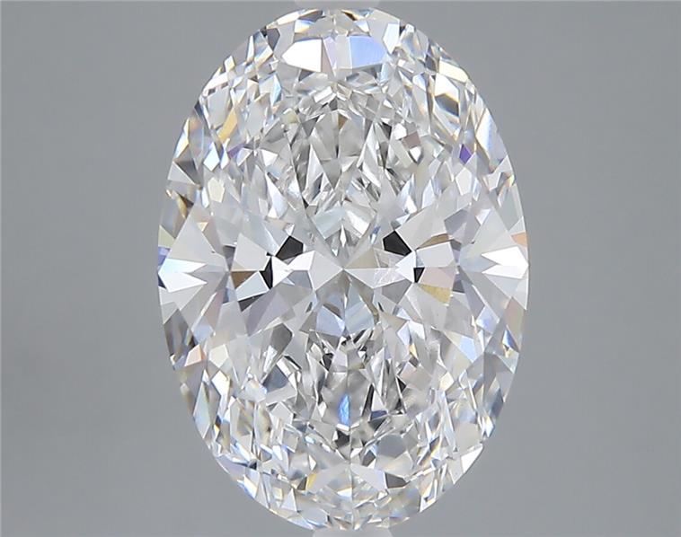 4.35 ct. oval Lab Grown Diamond front image