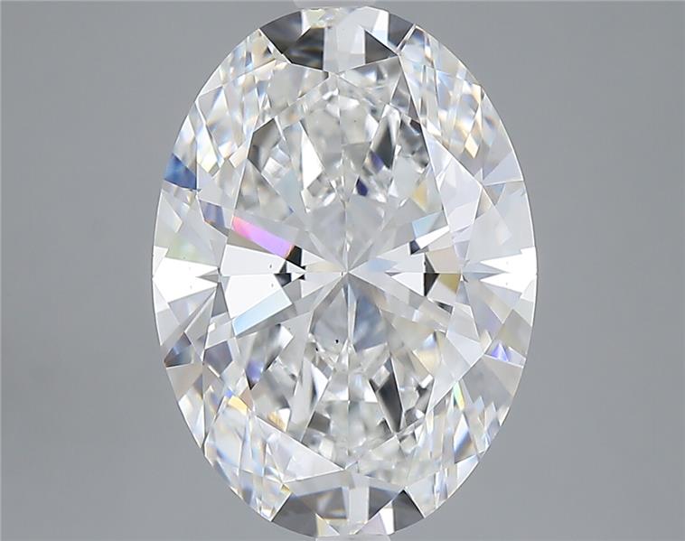 5.25 ct. oval Lab Grown Diamond front image