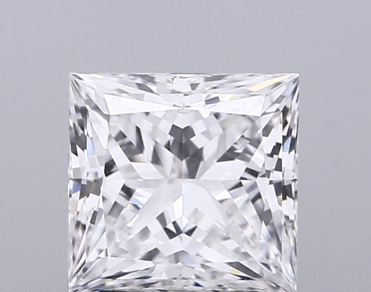 2.21 ct. princess Lab Grown Diamond front image