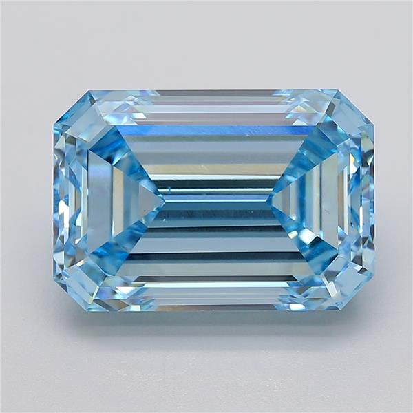 12.00 ct. emerald Lab Grown Diamond front image