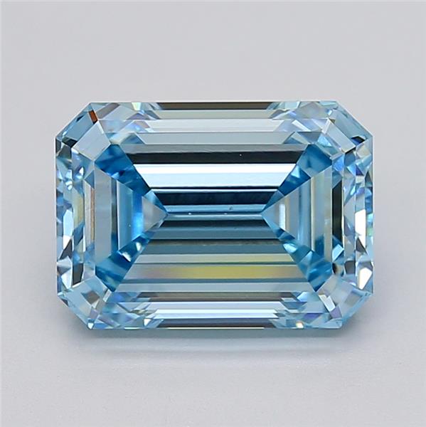 5.10 ct. emerald Lab Grown Diamond front image