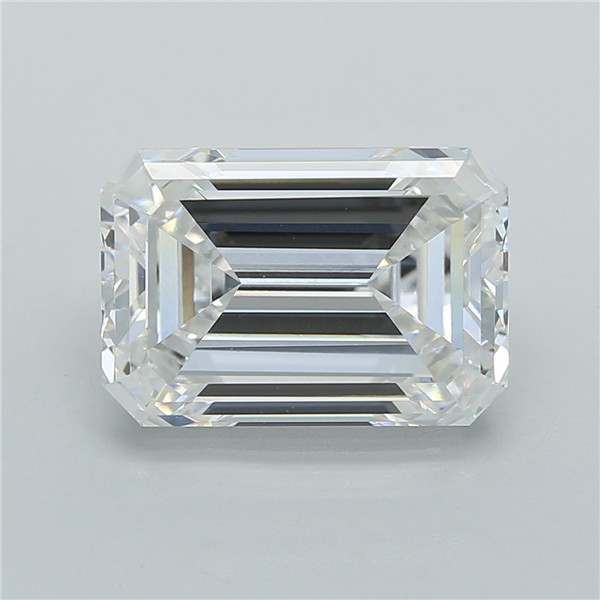 5.09 ct. emerald Lab Grown Diamond front image