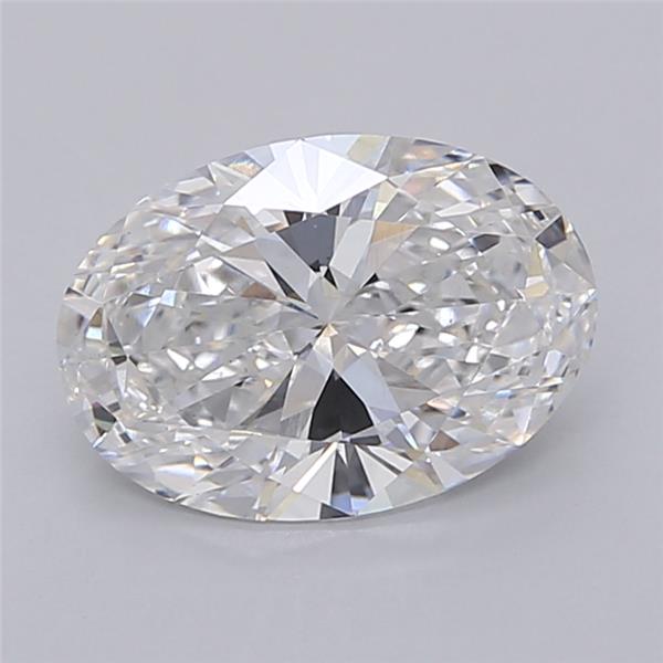 2.05 ct. oval Lab Grown Diamond front image