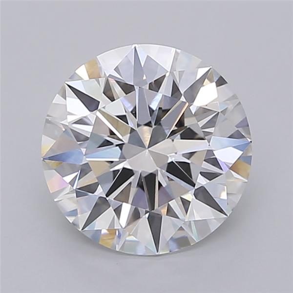 2.75 ct. round Lab Grown Diamond front image