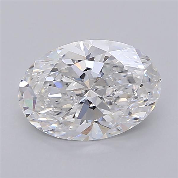 2.05 ct. oval Lab Grown Diamond front image