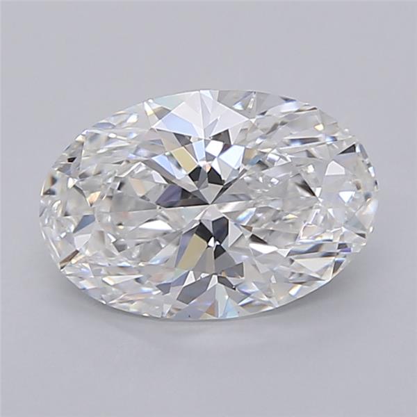 2.02 ct. oval Lab Grown Diamond front image