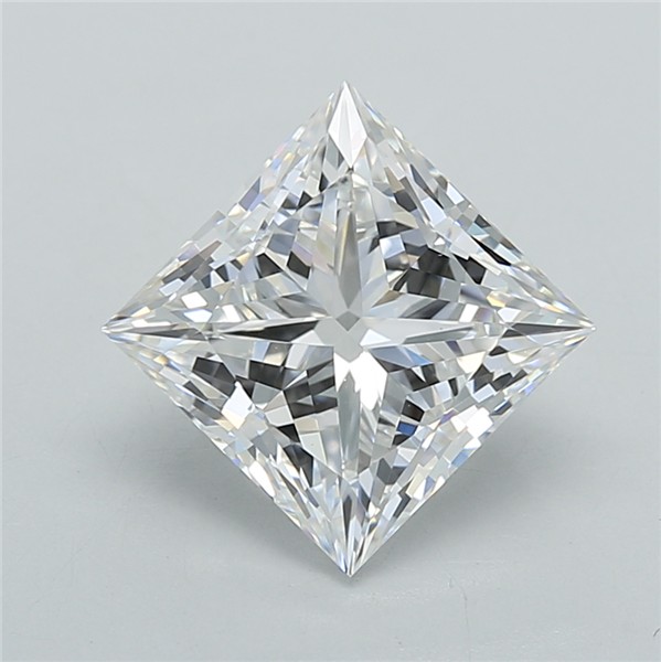 2.51 ct. princess Lab Grown Diamond front image