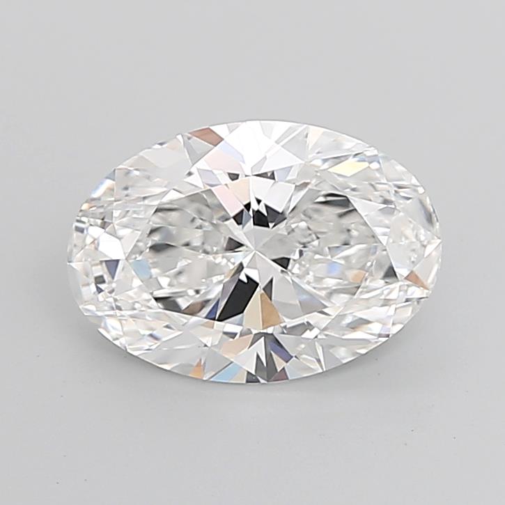 5.07 ct. oval Lab Grown Diamond front image
