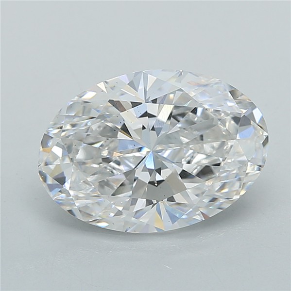 2.55 ct. oval Lab Grown Diamond front image
