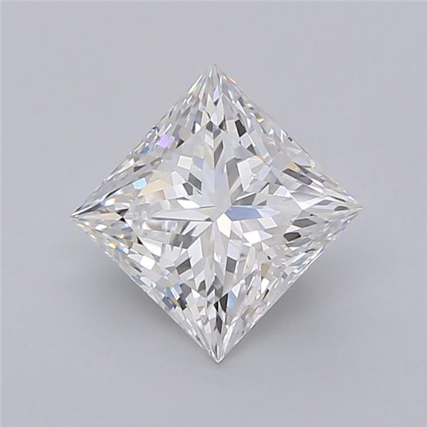2.54 ct. princess Lab Grown Diamond front image