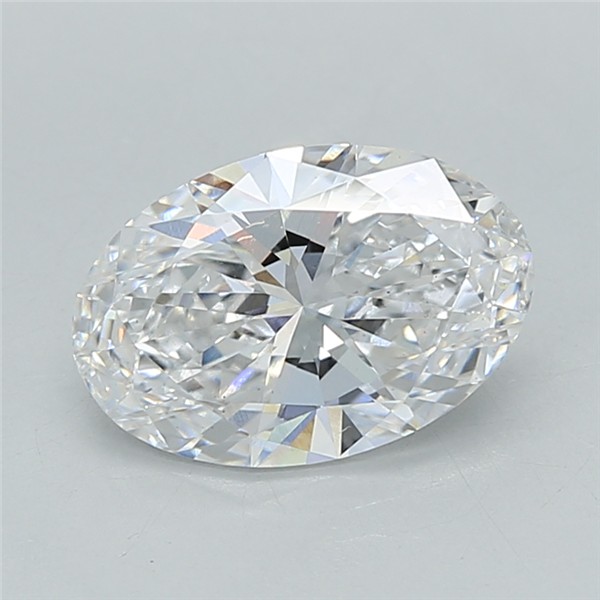 1.51 ct. oval Lab Grown Diamond front image