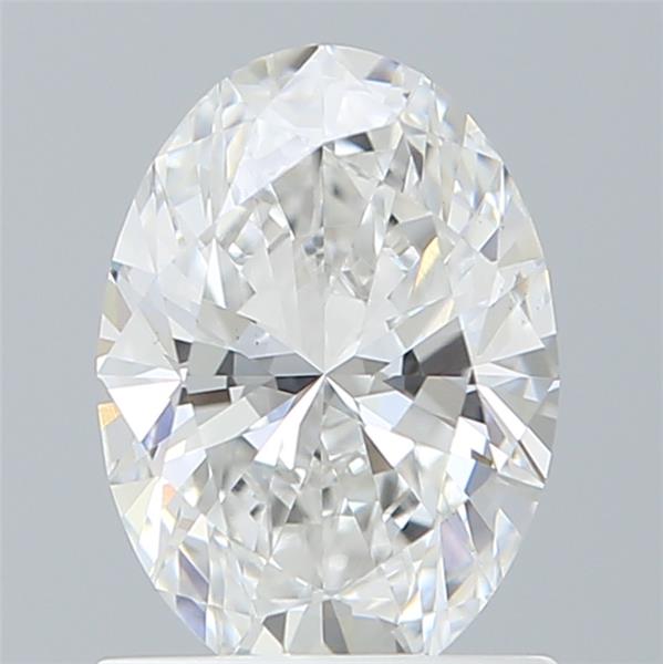 1.10 ct. oval Lab Grown Diamond front image