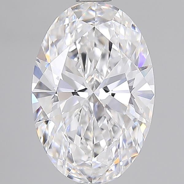 2.10 ct. oval Lab Grown Diamond front image